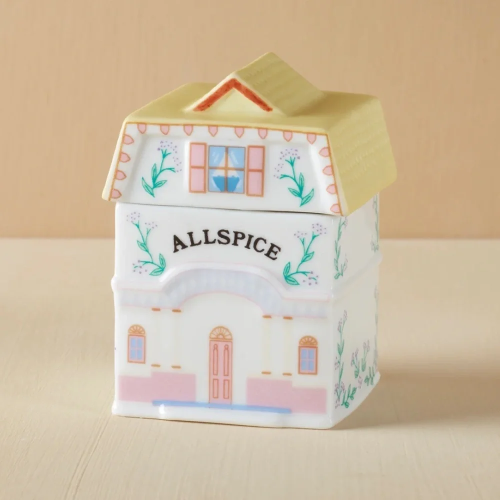 Lenox Spice Village Allspice Spice Jar collectible New in Box